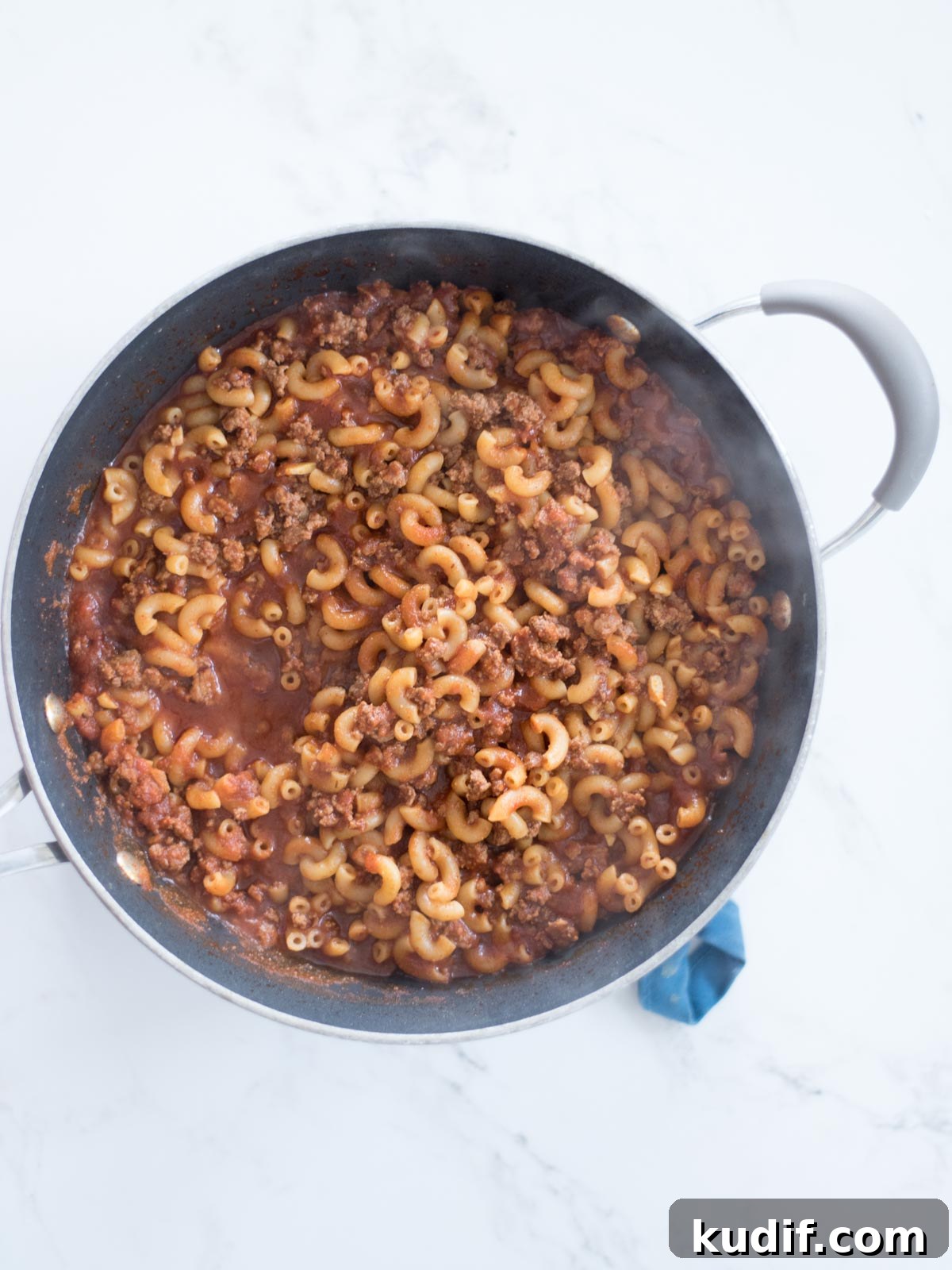Cheesy Taco & Cream Cheese Pasta Recipe for Weeknight Dinners 7 cooked pasta in one pot cheesy taco pasta recipe