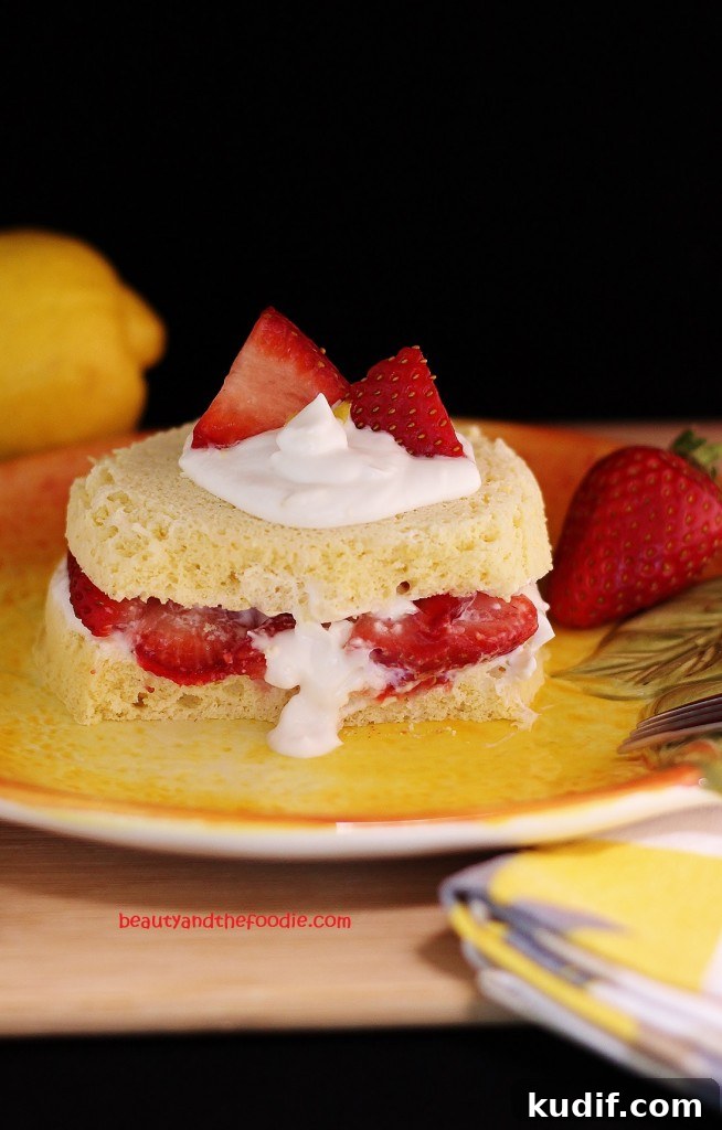 Paleo Strawberry Lemon Shortcake Recipe: Light, Grain-Free Dessert 2 A quick & easy to make keto strawberry shortcake.