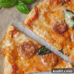 Smoked Gouda & Chorizo Pizza with Crispy Thin Crust 5 img 16445 4