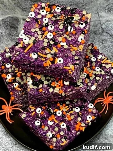 a-stack-of-ube-rice-krispies