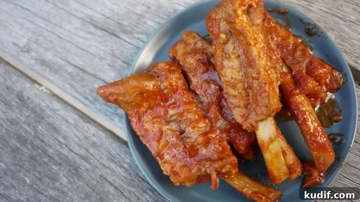 Slow-Cooker BBQ Pork Spare Ribs Recipe for Tender, Fall-Off-the-Bone Results 6 slow cooker bbq pork spare ribs