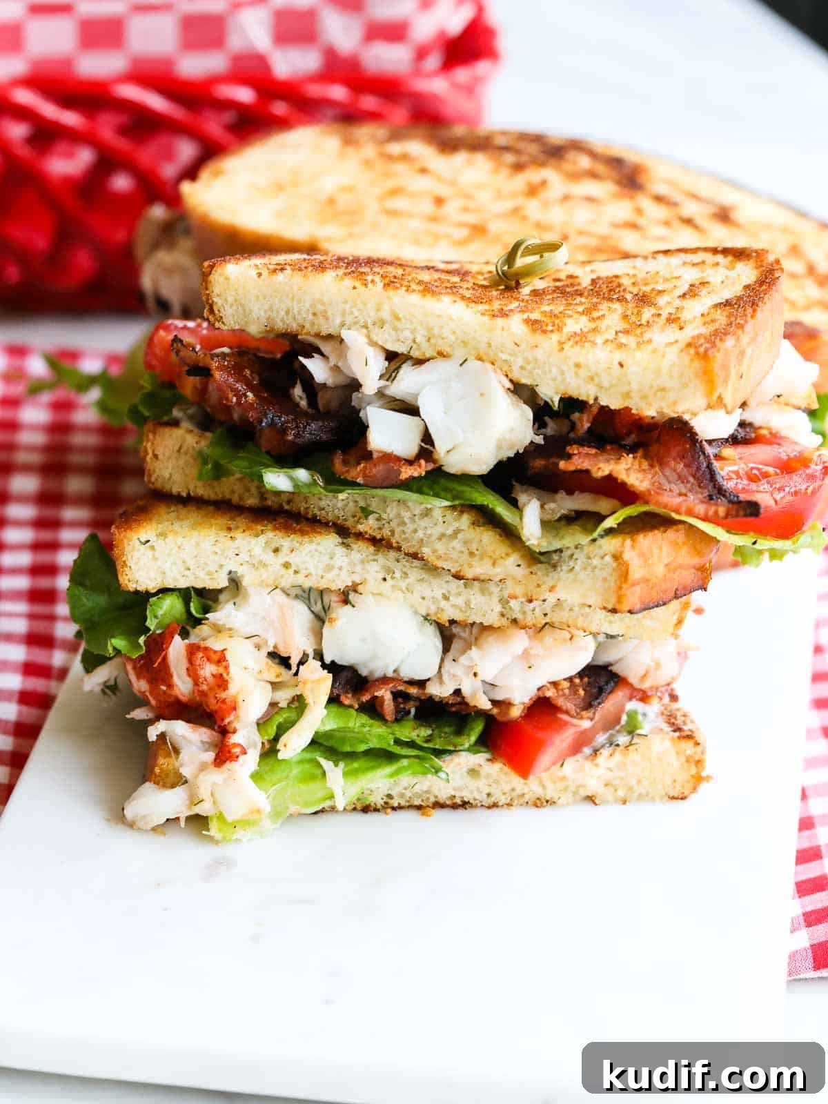 Lobster BLT Sandwich with Crispy Bacon and Lemon Aioli 13 img 1788 12