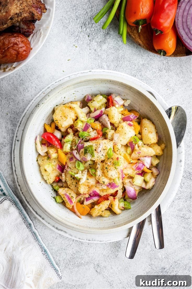 Classic Creamy Potato Salad Recipe for Picnics and BBQs 4 Easy Potato Salad