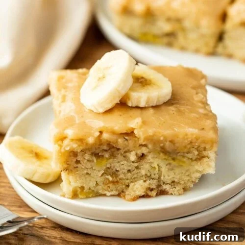 Irresistible Banana Dessert Recipes You’ll Love 35 Banana brownies cut into squares.