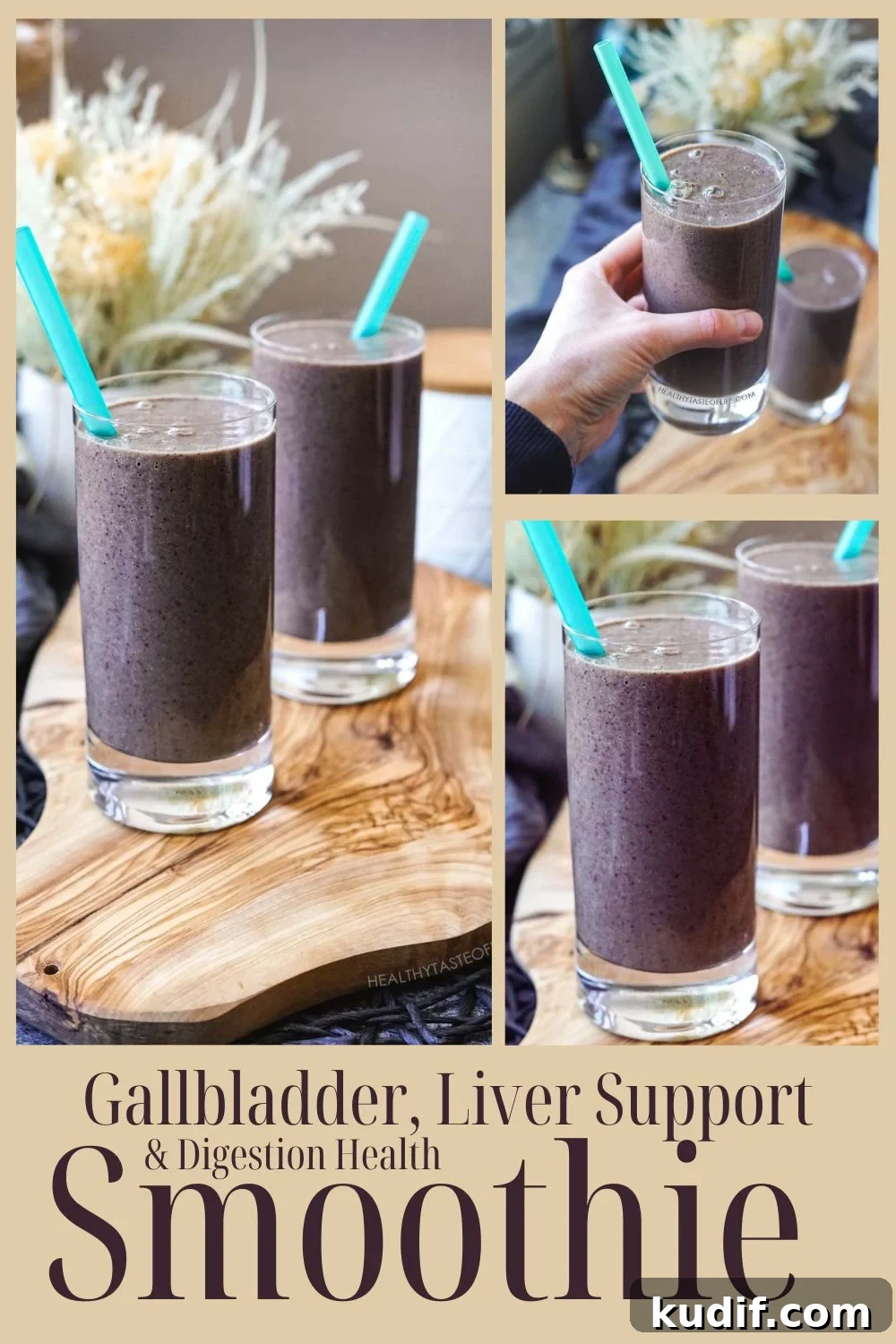 Liver & Gallbladder Detox Smoothie Recipe for Support 5 Digestive and gallbladder-friendly smoothie recipe for a gentle yet effective detox. Featuring bitter greens, fruit enzymes, and liver-supportive ingredients, it’s a safe blend that aids digestion, nurtures your detox system, and aligns with holistic principles for better gallbladder and liver health using whole real foods.