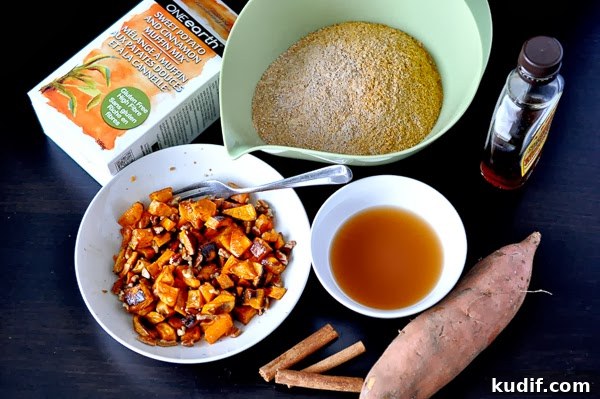 Gluten-Free Sweet Potato Cinnamon Muffins