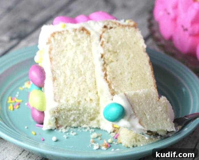 Super Moist Vanilla Cake with Silky Vanilla Buttercream Frosting 6 img 19415 9