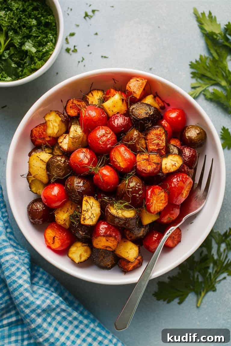 What to Serve with Bruschetta: 13 Perfect Side Dishes 5 Air fryer roasted vegetables