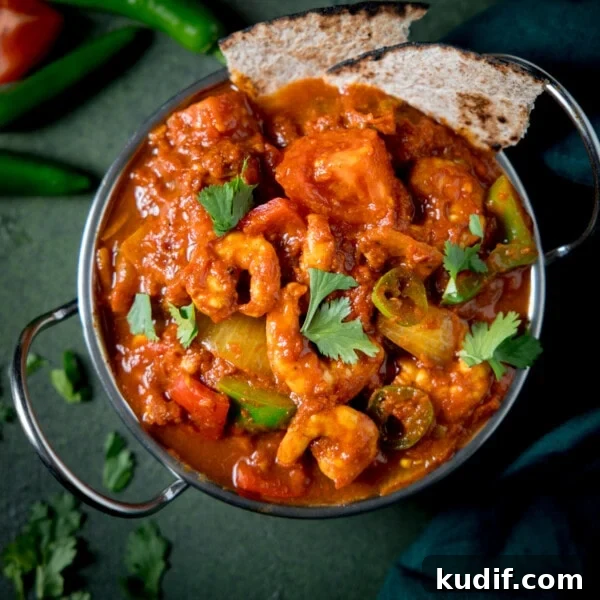 Authentic Chicken Madras Curry Recipe for Bold Flavor 12 Prawn balti close up