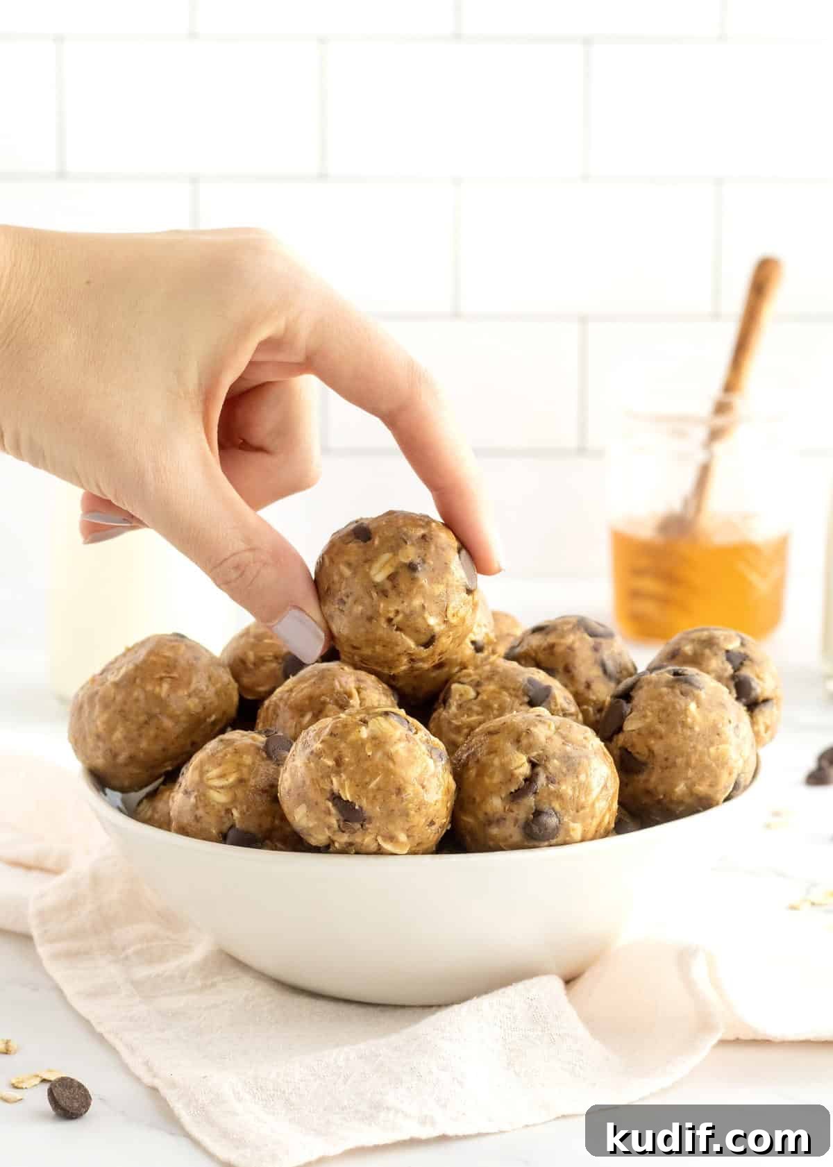No-Bake Protein Energy Bites for Quick Snacks 8 No-Bake Energy Bites by The BakerMama