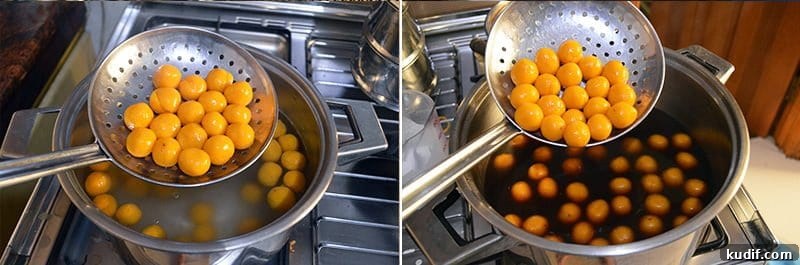 Biji Salak: Sweet Potato Balls in Palm Sugar Porridge with Coconut Milk 8 img 2194 9