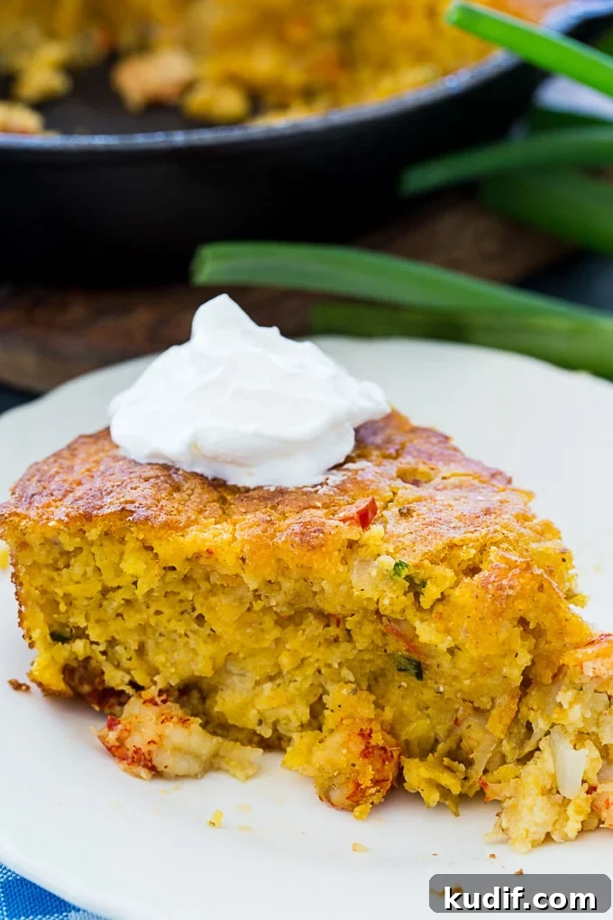 Crawfish Cornbread 