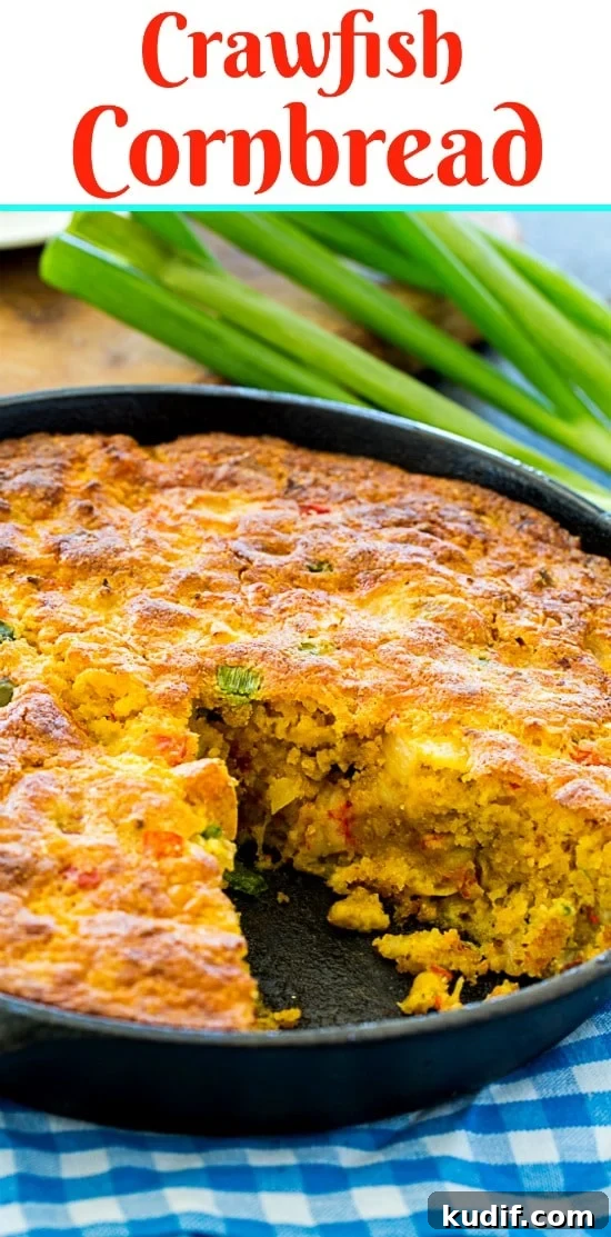 Crawfish Cornbread