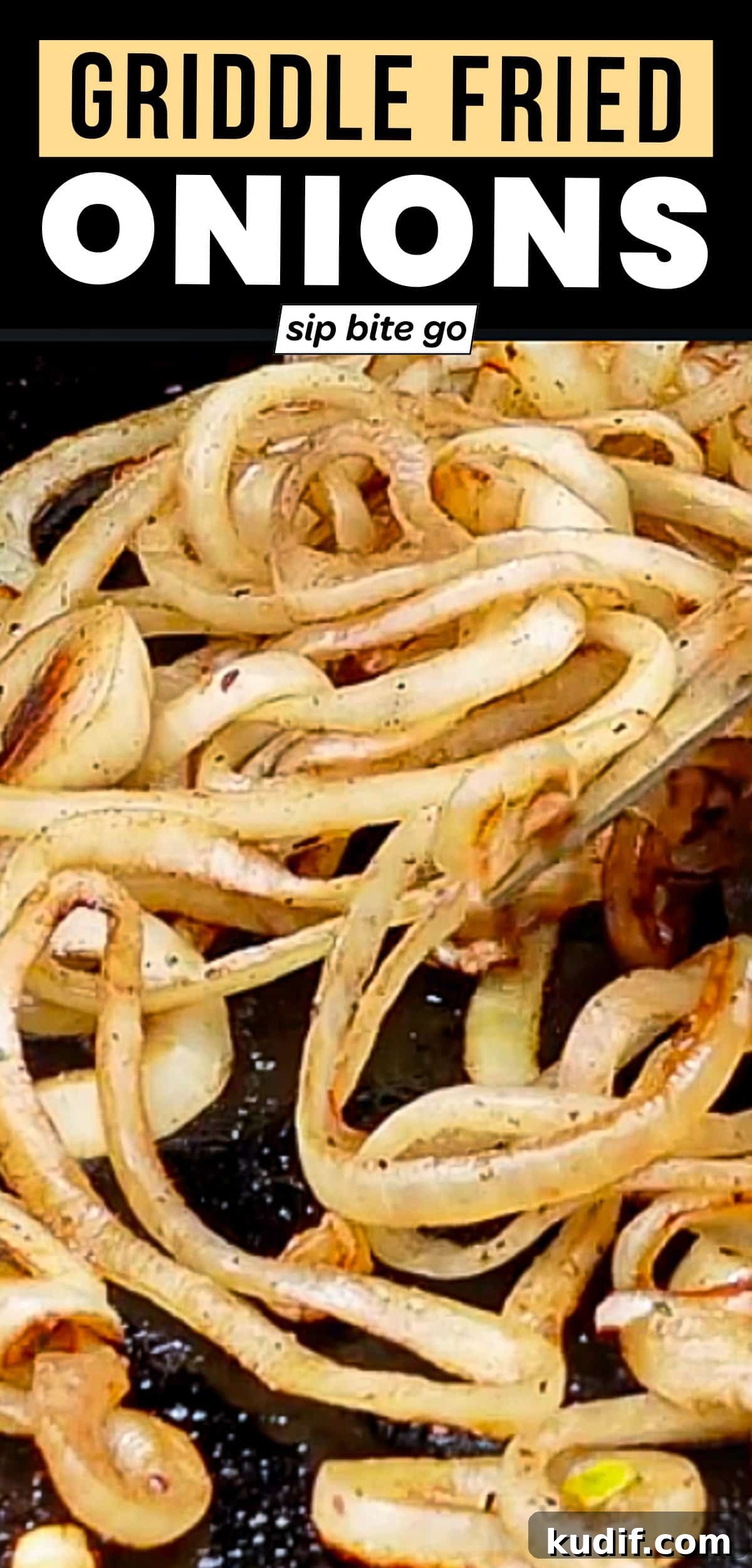 Crispy Griddle-Fried Onions: Technique for Even Caramelization 8 Griddle Fried Onions