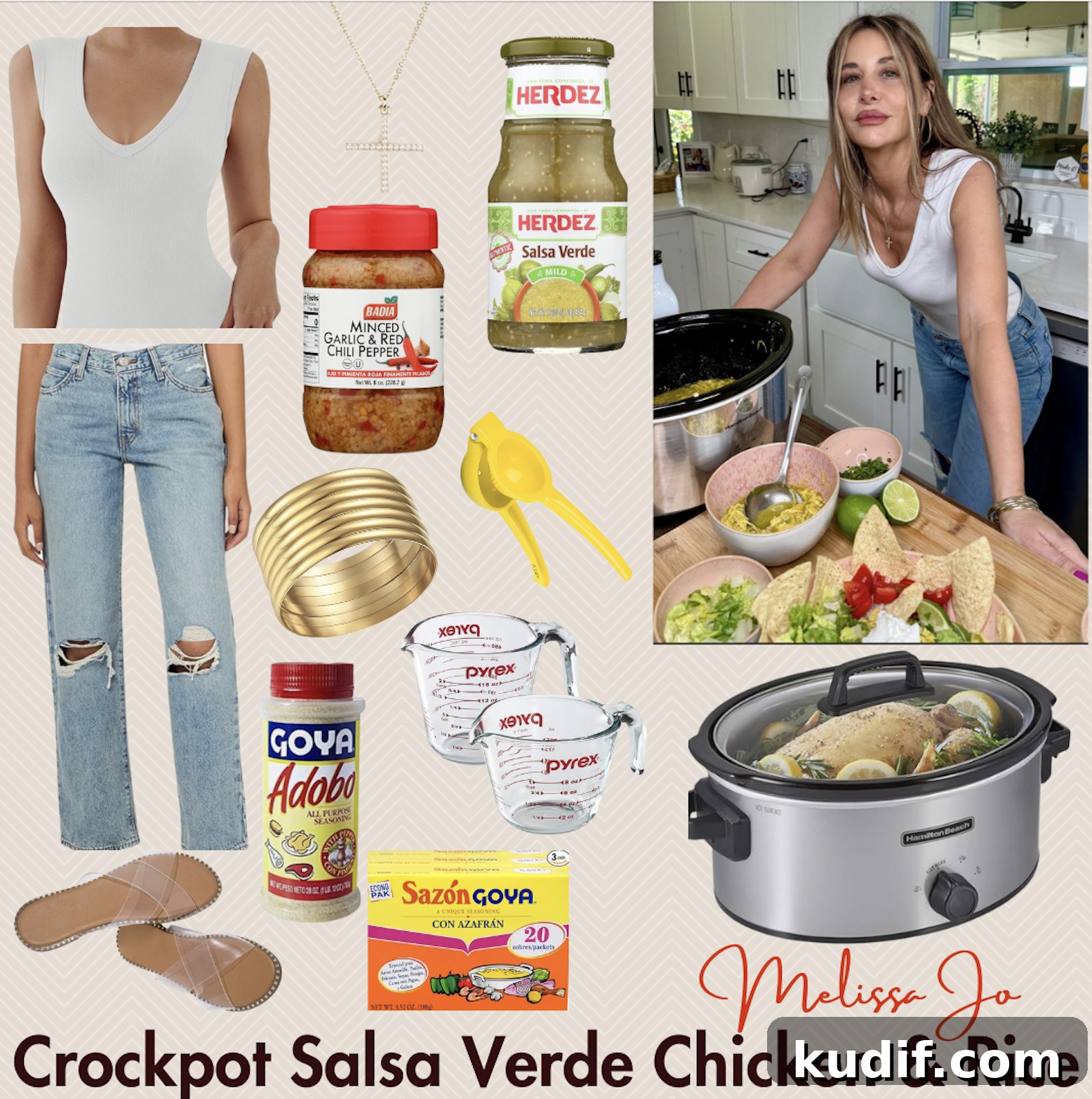 Crockpot Salsa Verde Chicken Recipe — Slow Cooker Dinner Idea 11 img 23745 10