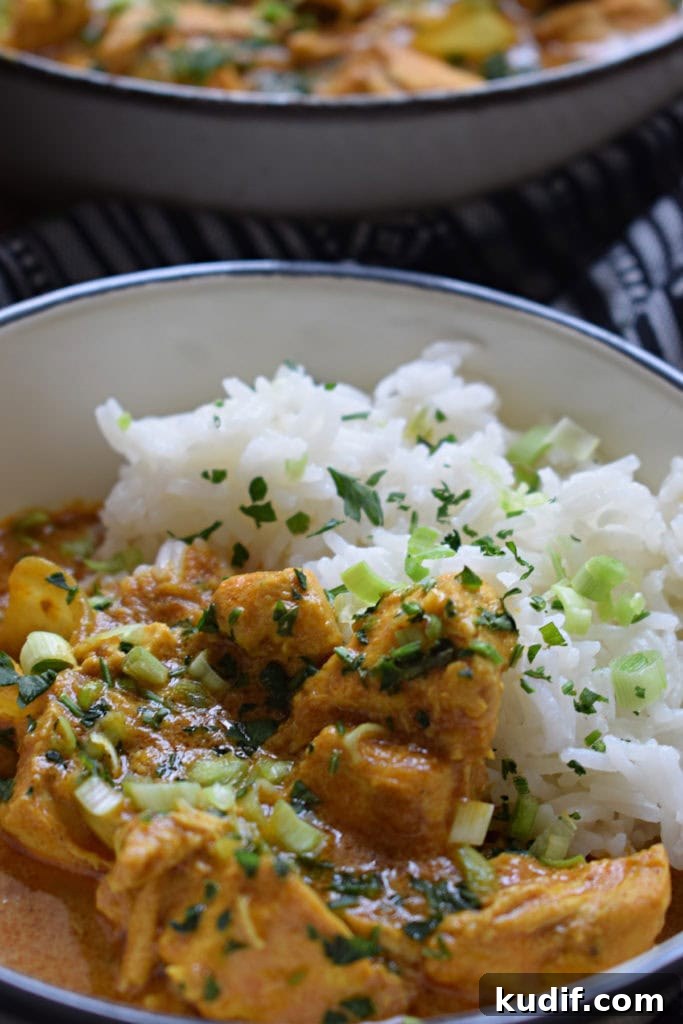 slow cooker curry chicken