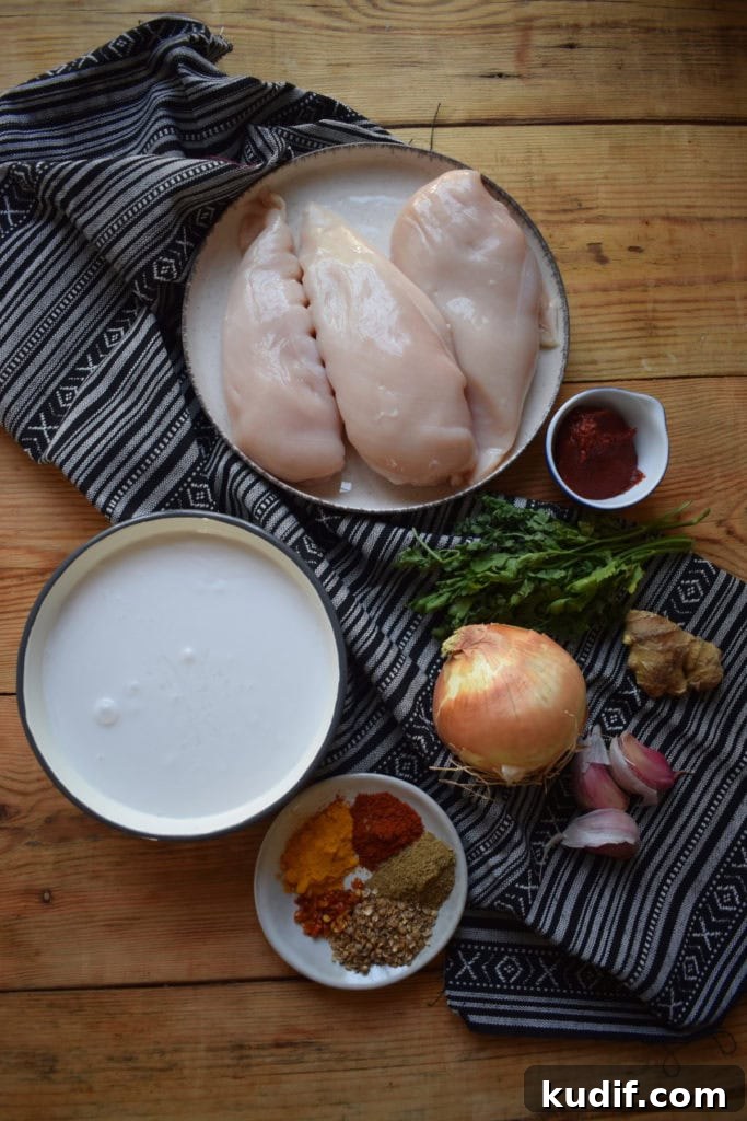 ingredients for slow cooker curry
