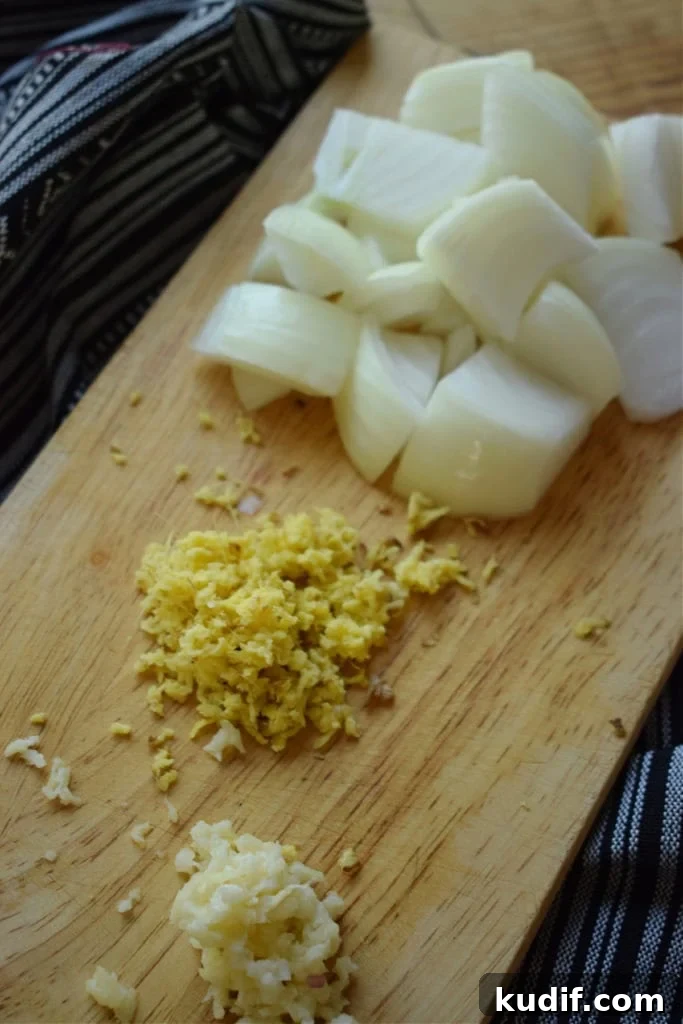 spices and chicken