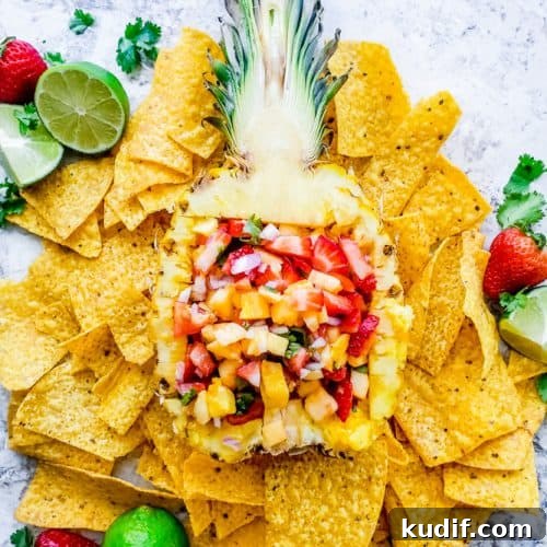 Strawberry Pineapple Salsa