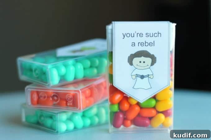 Star Wars printable valentines
