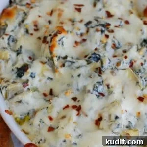 Lemony Spinach and Artichoke Dip Recipe for Parties 9 Lemon Spinach Artichoke Dip 1200 x 1200