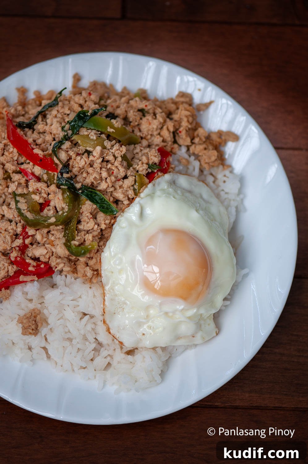 Thai Basil Pork (Pad Kra Pao) Stir-Fry Recipe 4 Basil Pork with Egg