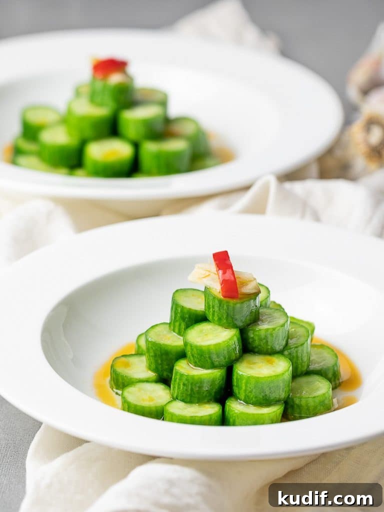 asian cucumber salad, din tai fung cucumber salad copycat