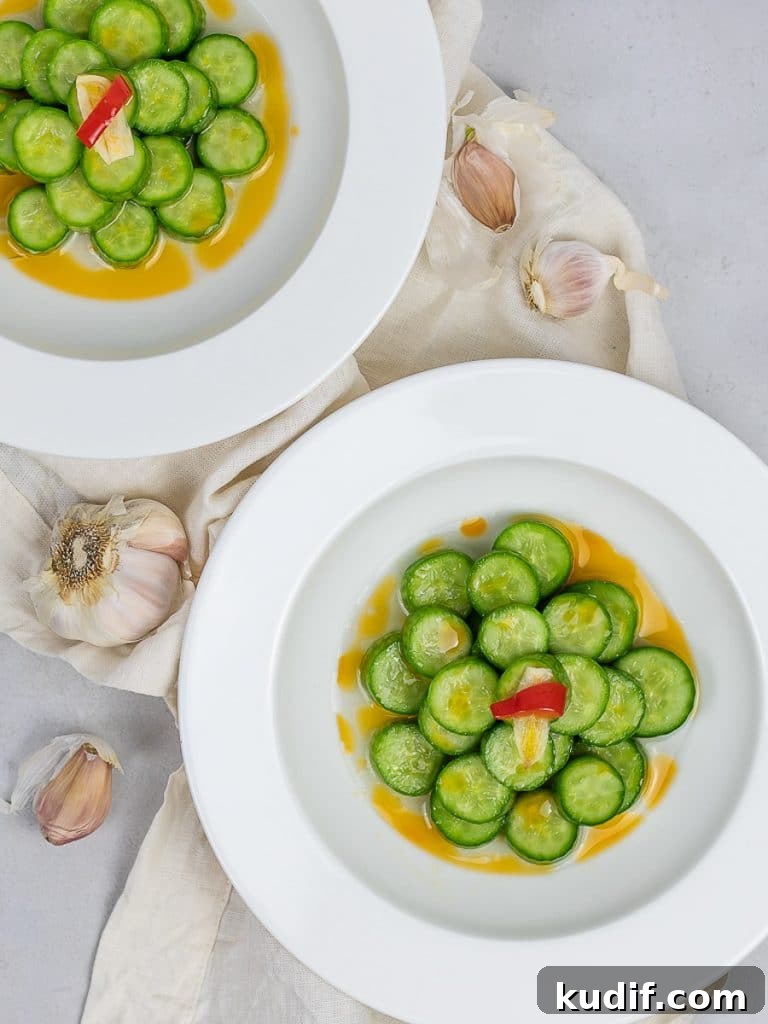 asian cucumber salad, din tai fung cucumber salad copycat