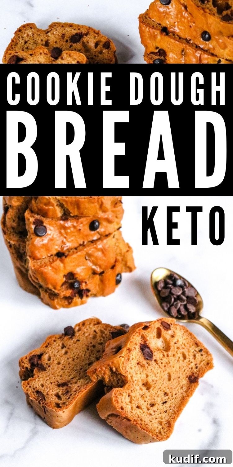 Keto Cookie Dough Bread Recipe — Low-Carb Indulgent Loaf 11 Keto Cookie Dough Bread