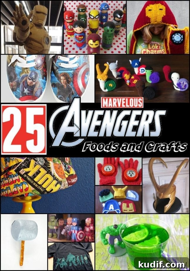 25 Avengers Party Foods and Crafts Kids Will Love 2 Marvelous Avengers Foods and Crafts