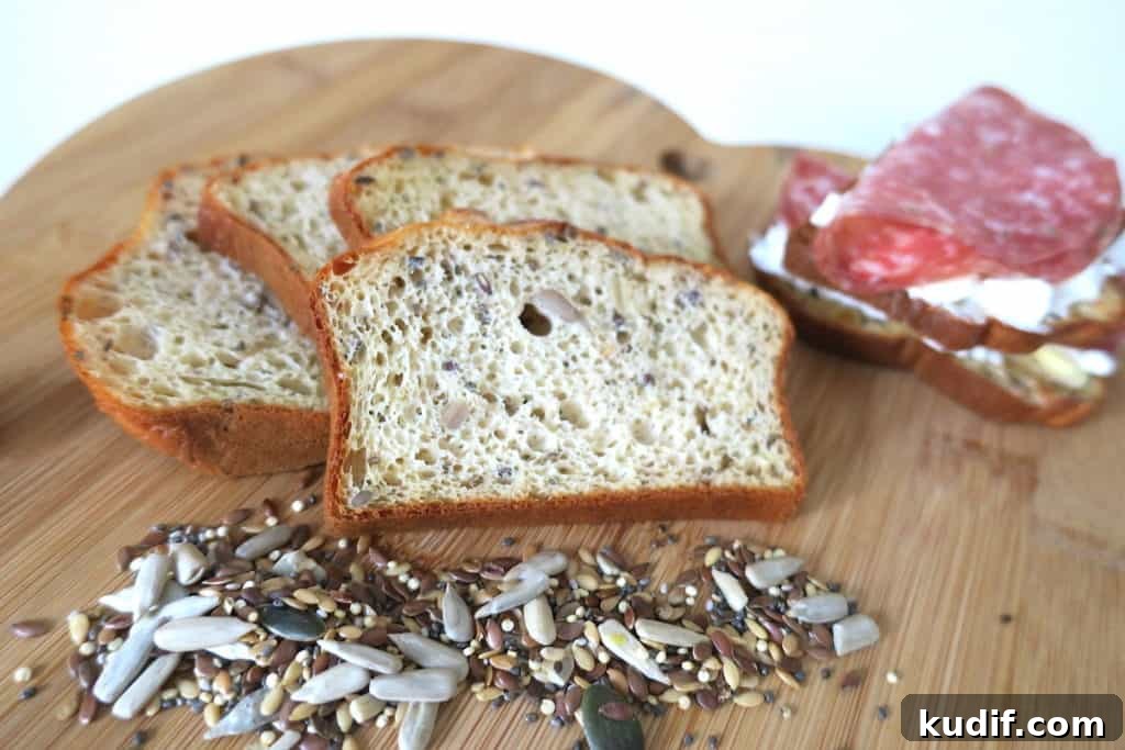 Keto Low-Carb Seeded Protein Bread Recipe — Ready Fast 2 Quick & Easy Keto Low Carb Seeded Protein Bread