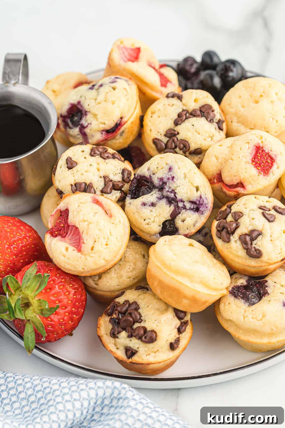 Fluffy Pancake Mini Muffins: Bite-Sized Breakfast Treats 3 pancake mini muffins