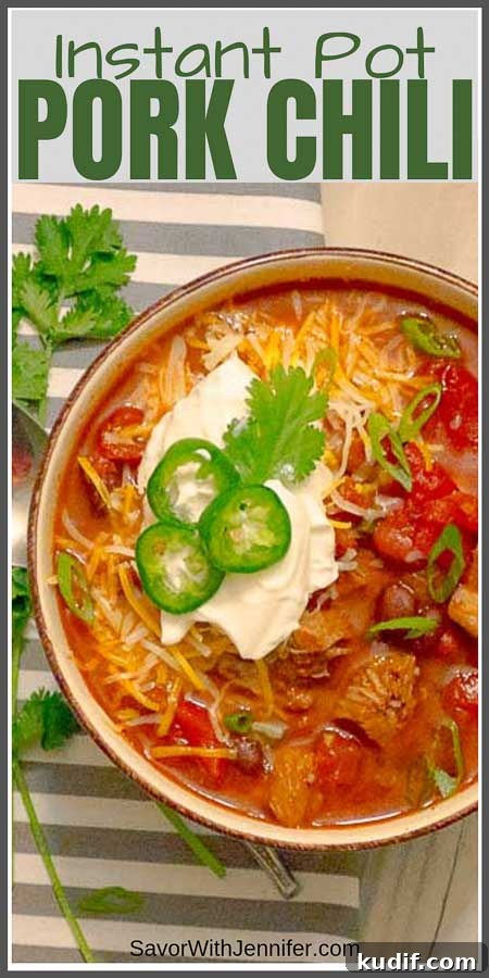 Instant Pot Red Pork Chili Recipe — Quick Pressure Cooker Meal 7 img 3192 6