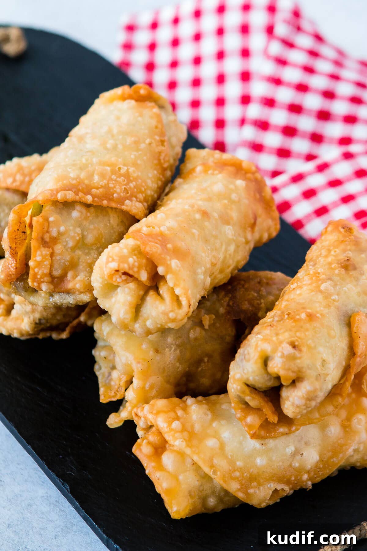 The BEST Football game day appetizer you'll make this season, Philly Cheesesteak Egg rolls for the win! ohsweetbasil.com