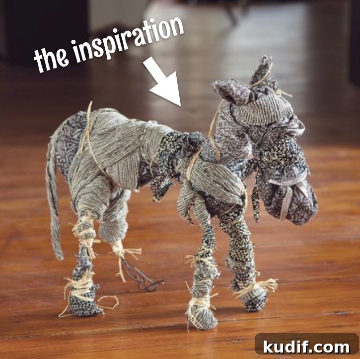 Fabric-Wrapped Wire Animal Crafts: No-Sew Tutorial and Ideas 2 Fabric Wrapped Wire Animals