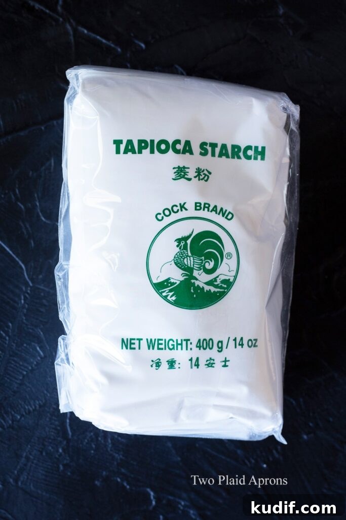 Korean Mochi Bread Recipe: Chewy, Crispy Toasted Rice Cake Guide 10 Rooster brand tapioca starch.
