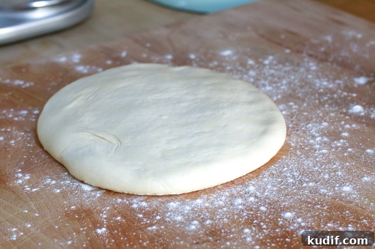 deflate dough