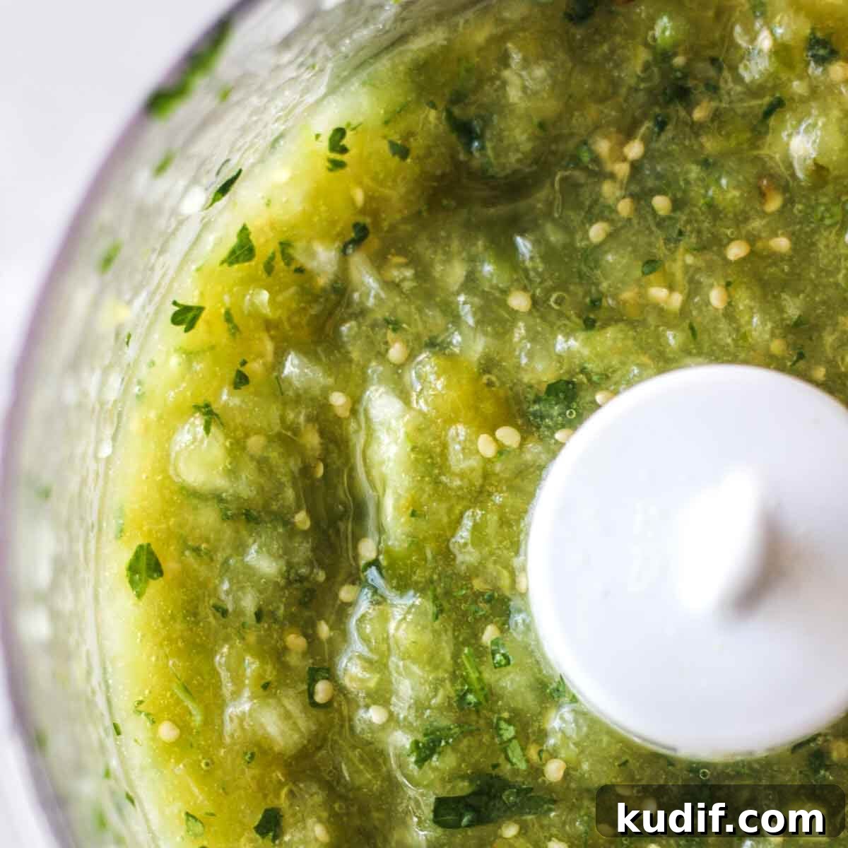 Image for Air Fryer Roasted Tomatillo Salsa