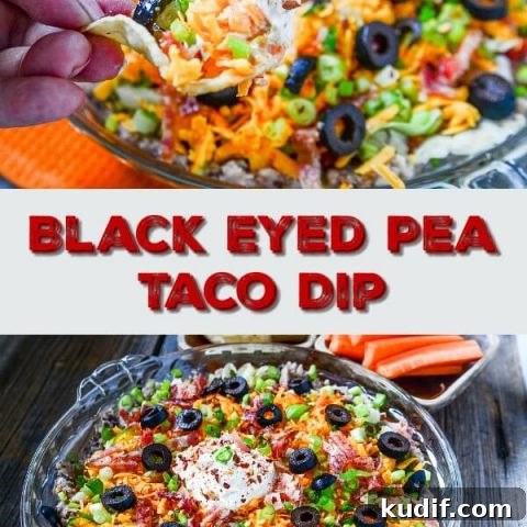 Image for Black Eyed Pea Taco Dip