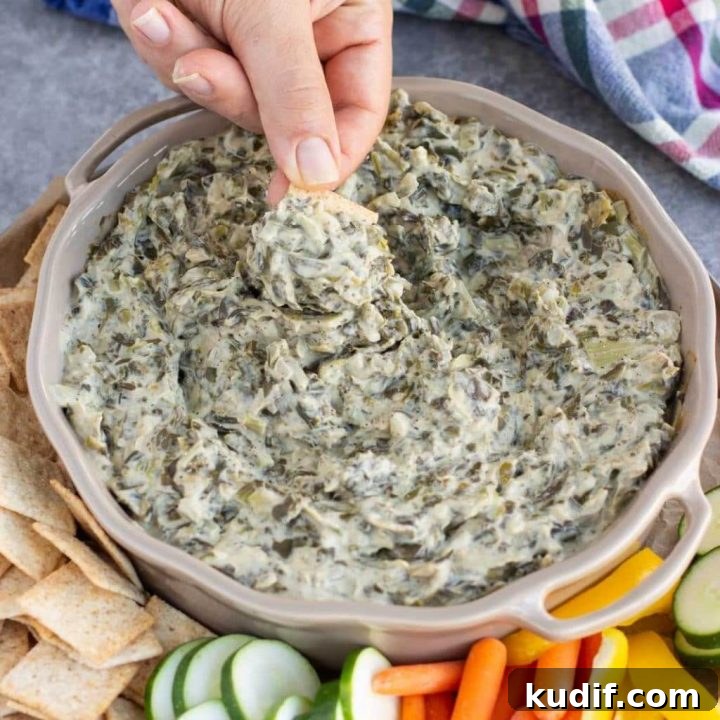 Image for Vegan Spinach Artichoke Dip
