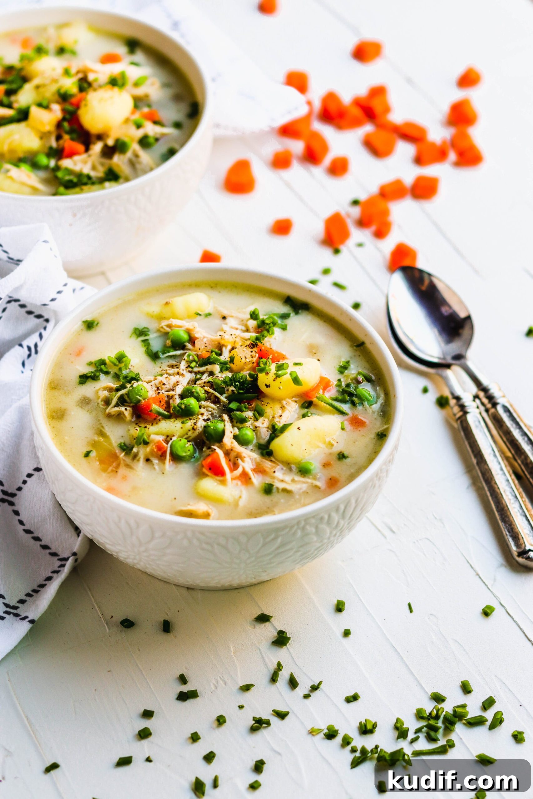 Slow Cooker Chicken Pot Pie Gnocchi Soup Recipe 3 Slow Cooker Chicken Pot Pie Gnocchi Soup