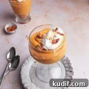 an image of coconut pumpkin mousse