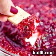 cranberry dip with halopeno