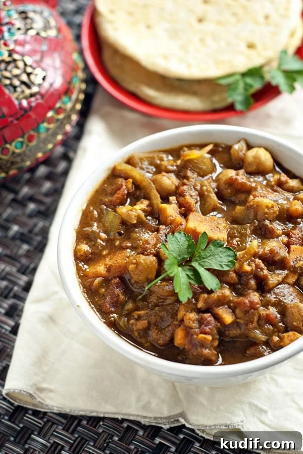 Sweet Potato and Chickpea Curry | heatherlikesfood.com Sweet Potato and Chickpea Curry | heatherlikesfood.com