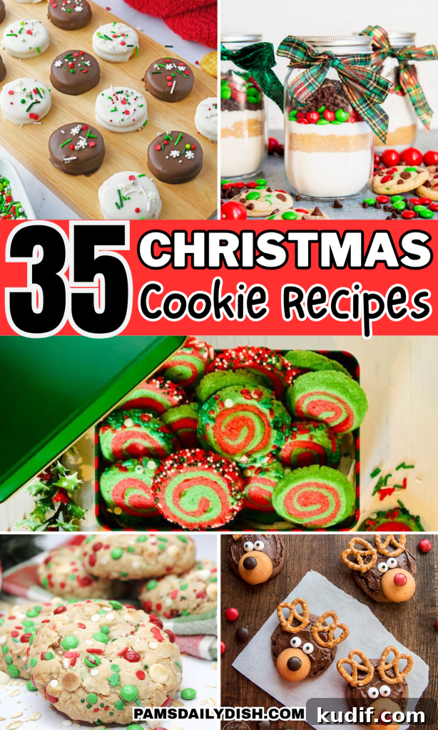 Roundup Image for Christmas Cookie Recipes 
