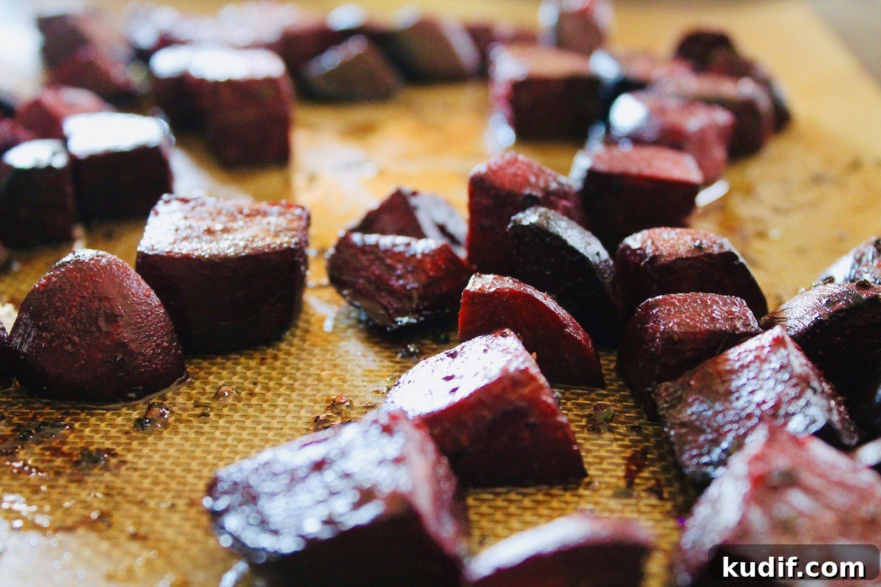 Roasted beets