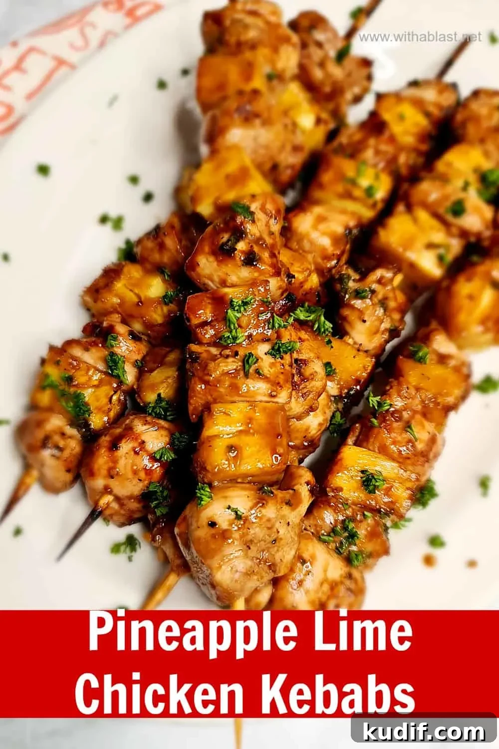 Pineapple Lime Chicken Kebabs Pineapple Lime Chicken Kebabs