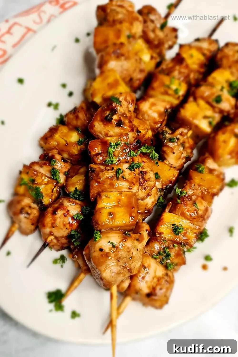 Pineapple Lime Chicken Kebabs Pineapple Lime Chicken Kebabs