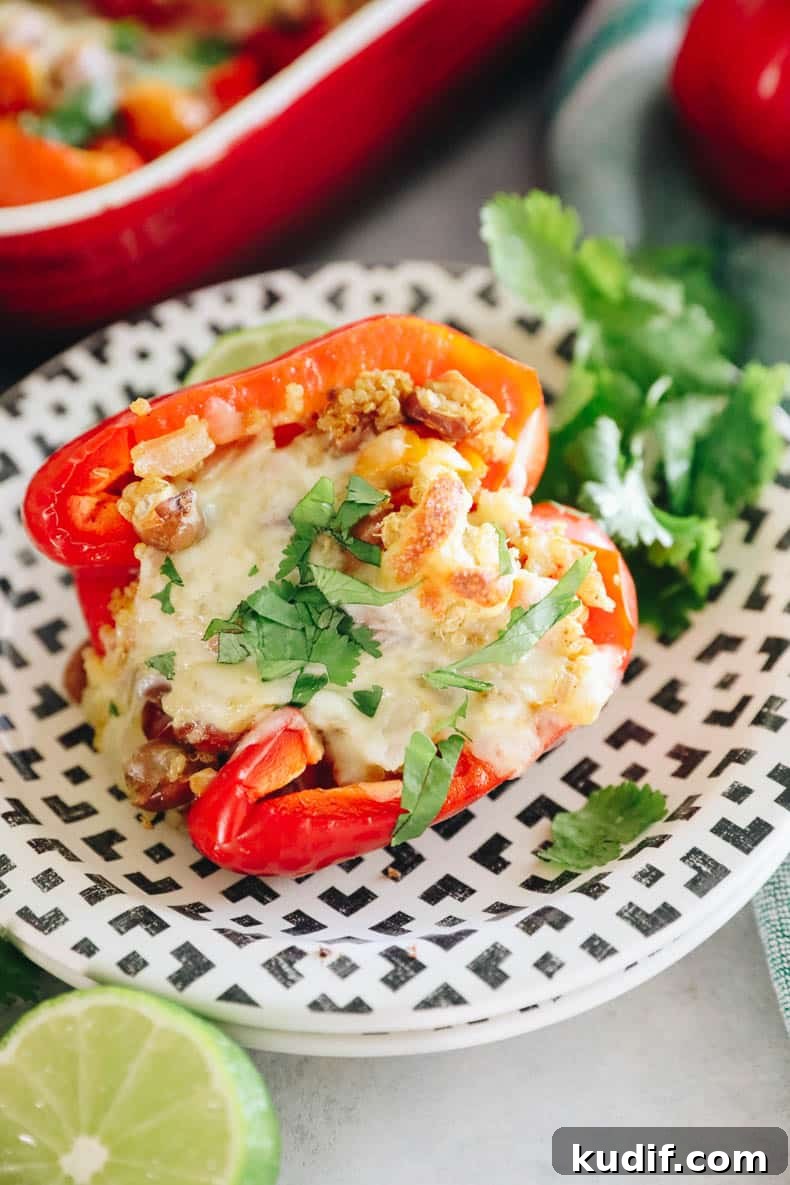 Quinoa-Stuffed Bell Peppers with Savory Tomato Filling 8 img 57694 7
