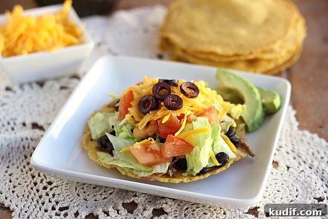 Crispy Oven-Baked Tostadas with Fresh Toppings 6 t11